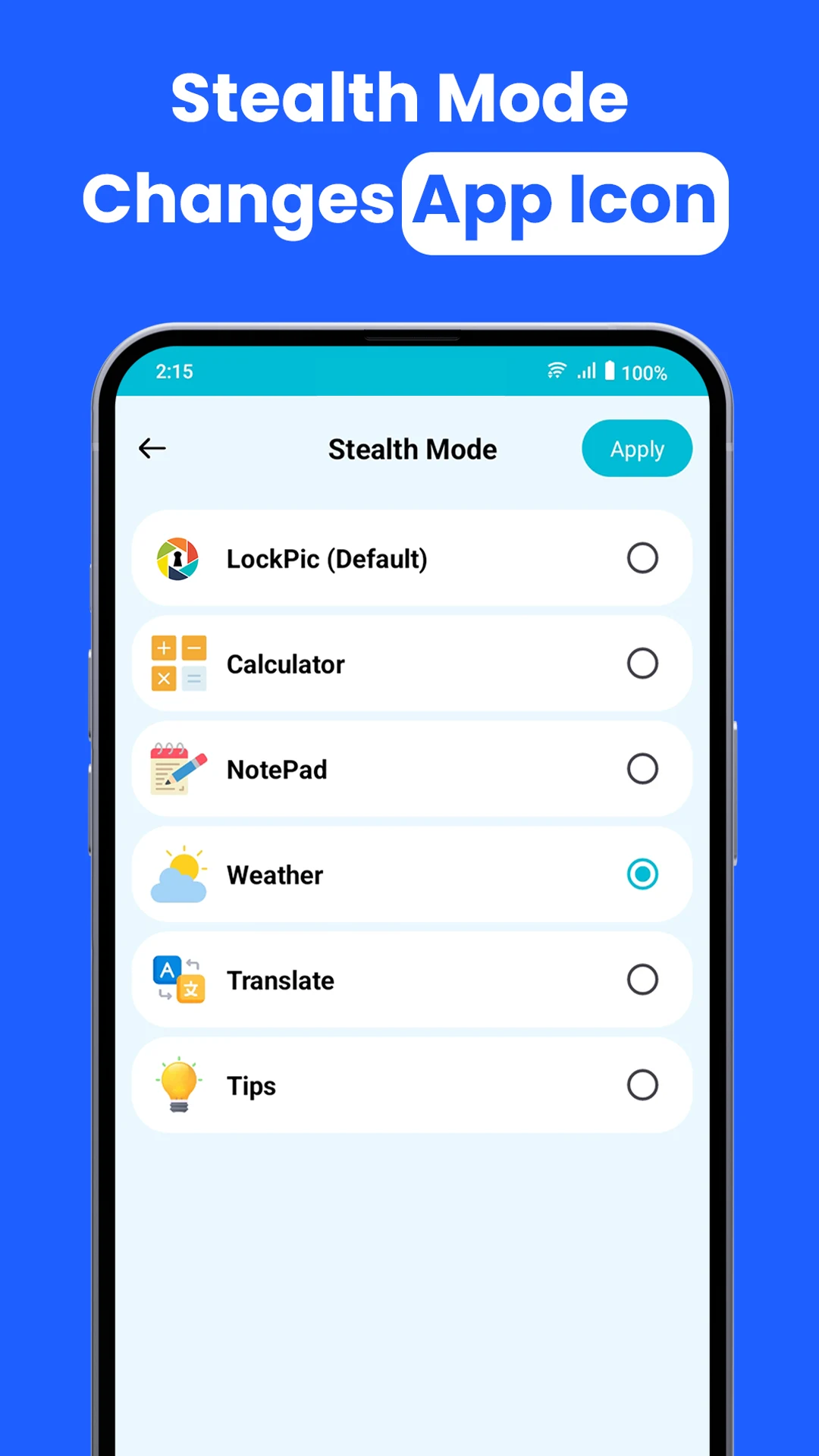 LockPic - Hide Photos & Videos screenshot