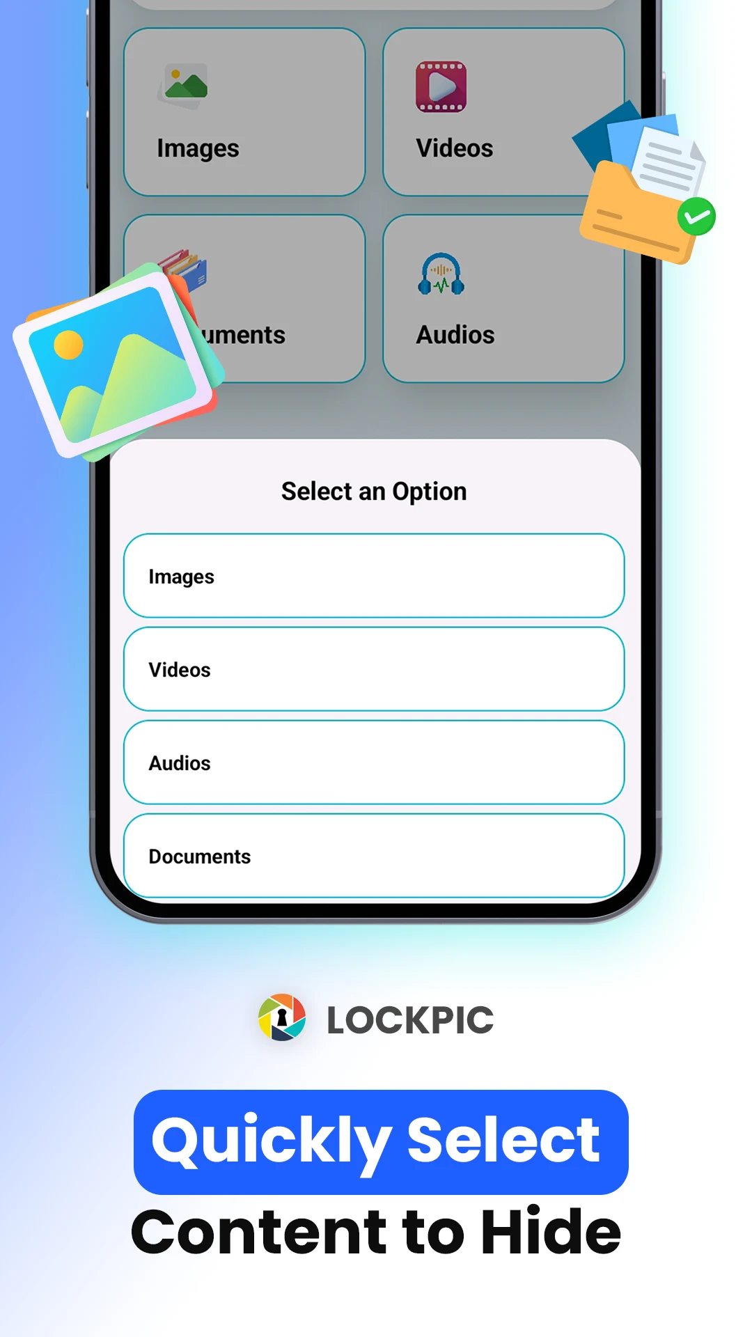 LockPic - Hide Photos & Videos screenshot